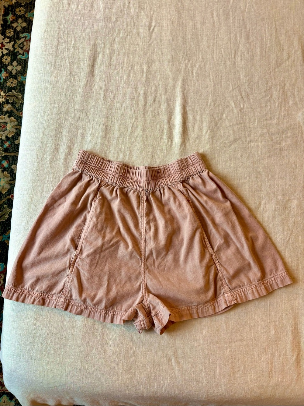 Free People Get Free Poplin pull on shorts